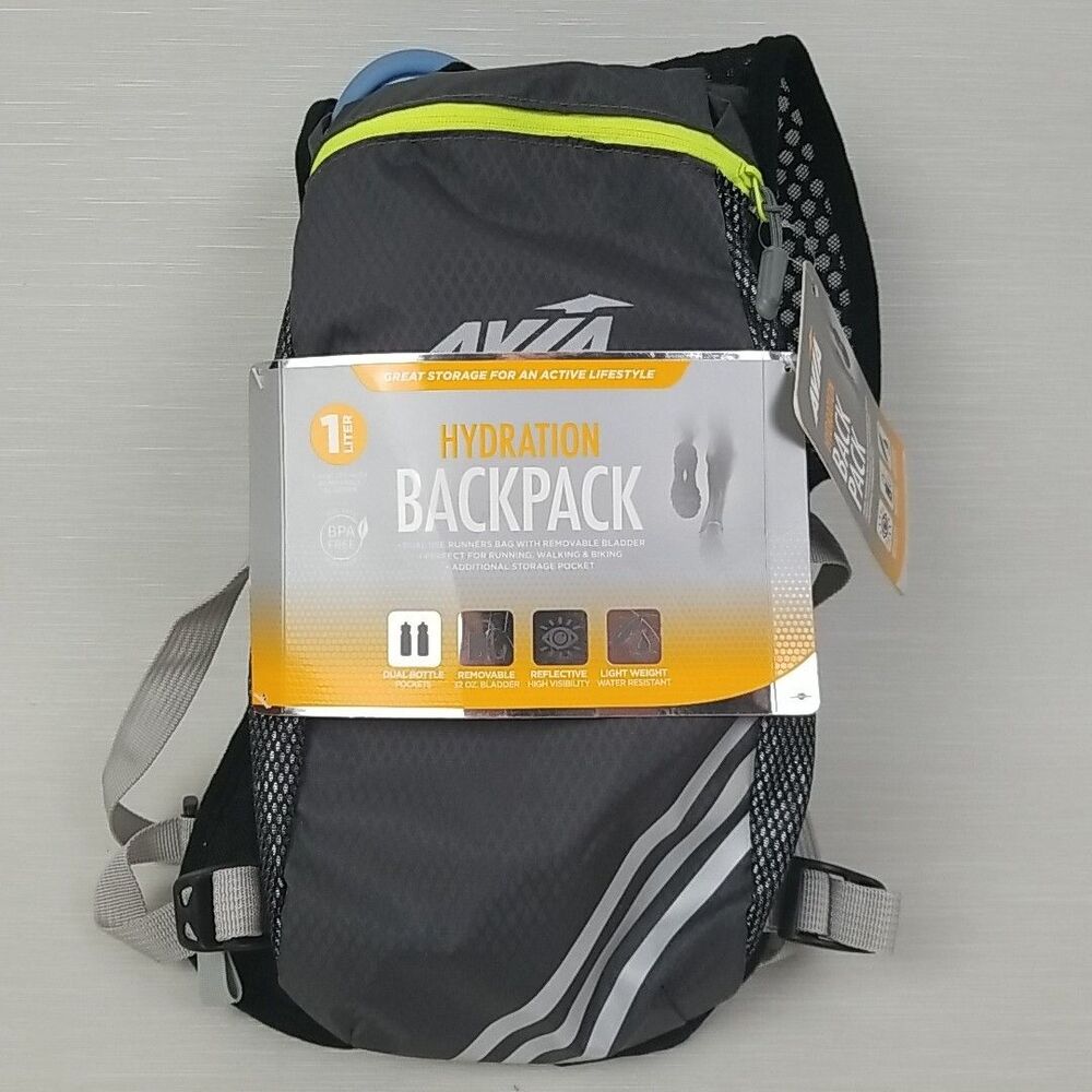 Avia Small ( 1 Liter) Hydration Backpack w/Bladder NEW